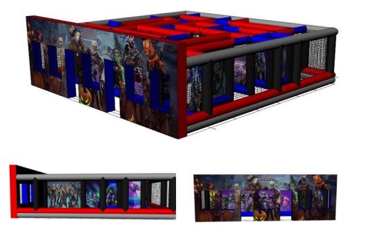 Inflatable Maze1
