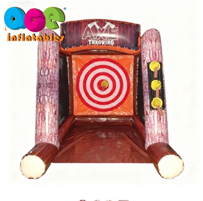 کارنیول کے لیے Inflatable Ax Throwing گیم